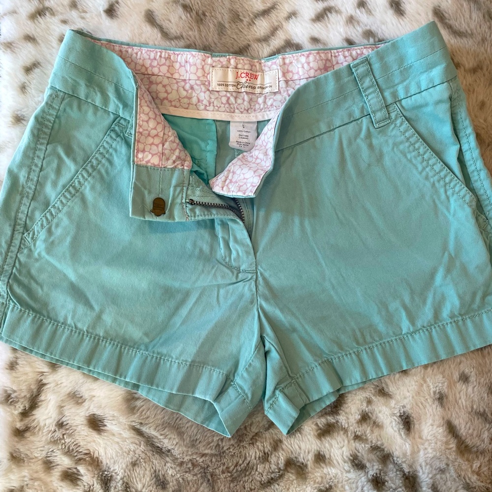 Womens J. Crew chino shorts size 0